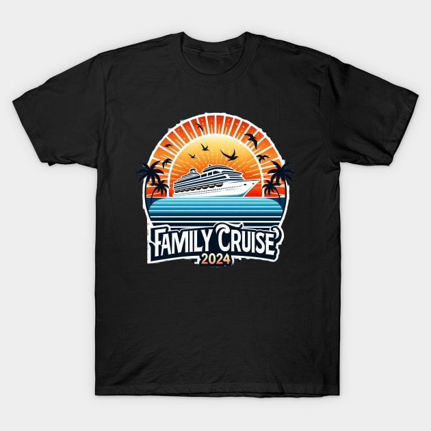 family cruise 2024 T-Shirt by hsayn.bara